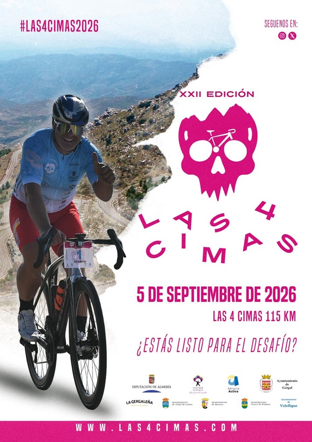 Almería Activa 2026. Las 4 Cimas (Gérgal) 05-09-26